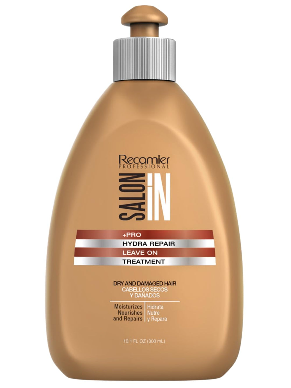 Recamier Hydra Repair Leave-On bottle pour for no-rinse application.