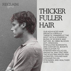 Reclaim Gang scalp-application tips illustrate easy twice daily ritual for consistency