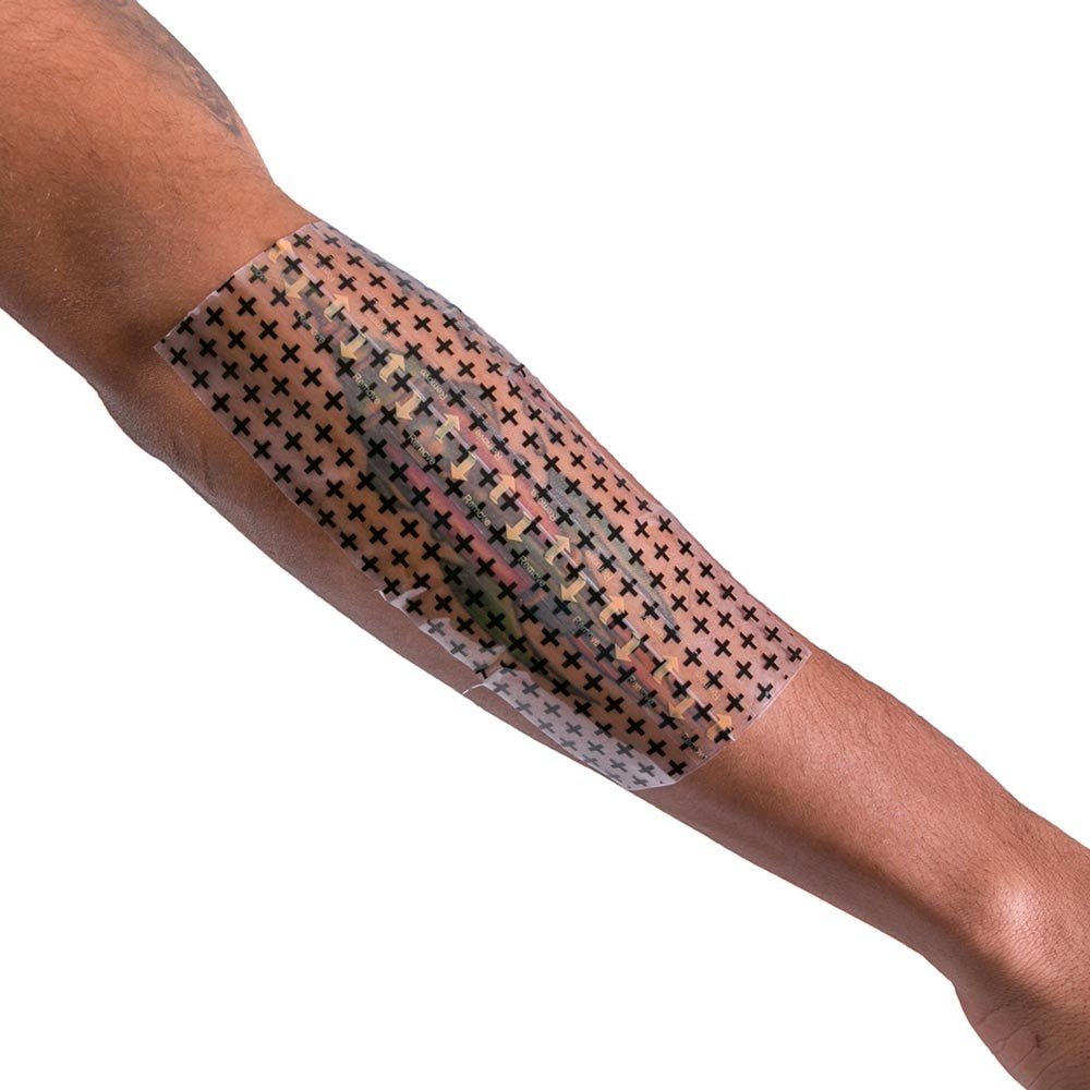 Recovery tattoo cover up patch compact roll for easy use.