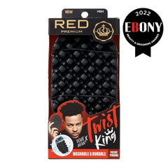 Red by Kiss Bow Wow X Twist King ergonomic grip aids comfortable styling sessions.