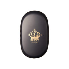 Red by Kiss Bow Wow X Twist King mini handle closeup emphasizing ergonomic grip for precise styling.