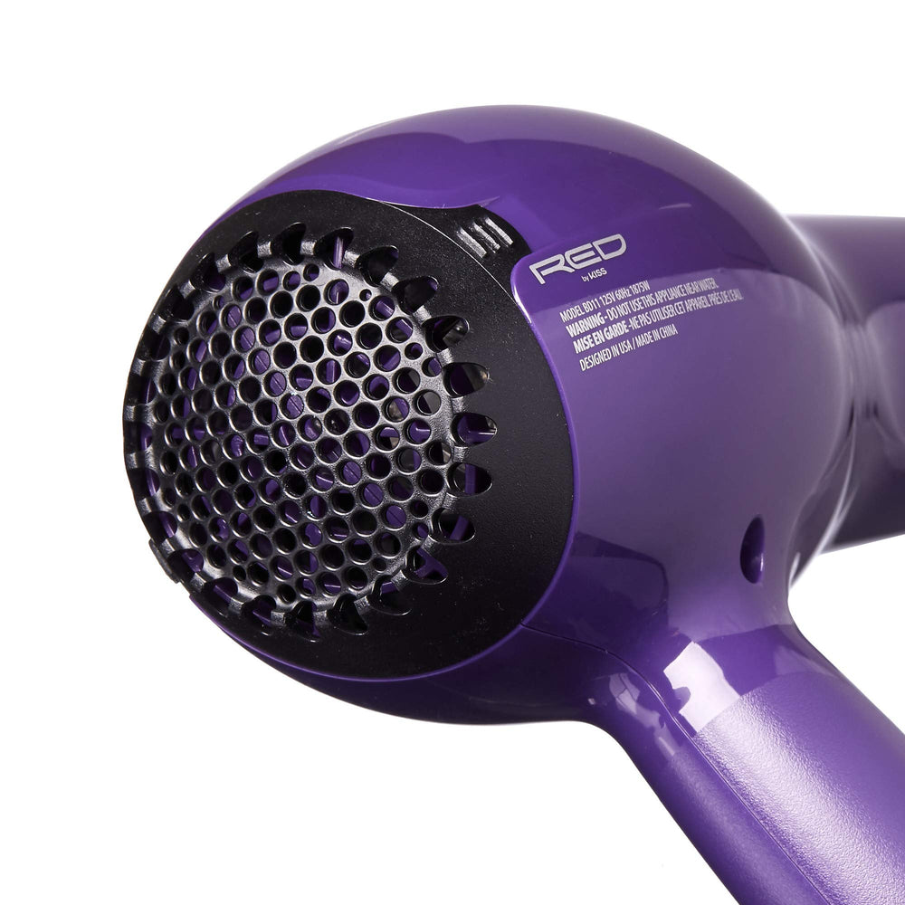 Red by Kiss detangler pik collection image showing two designs and titanium tip.