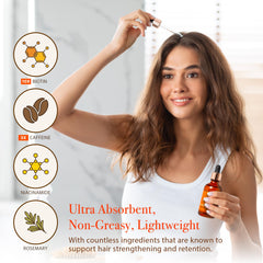 Red by Kiss Growth MD organic oils highlight a clean, non-GMO formula