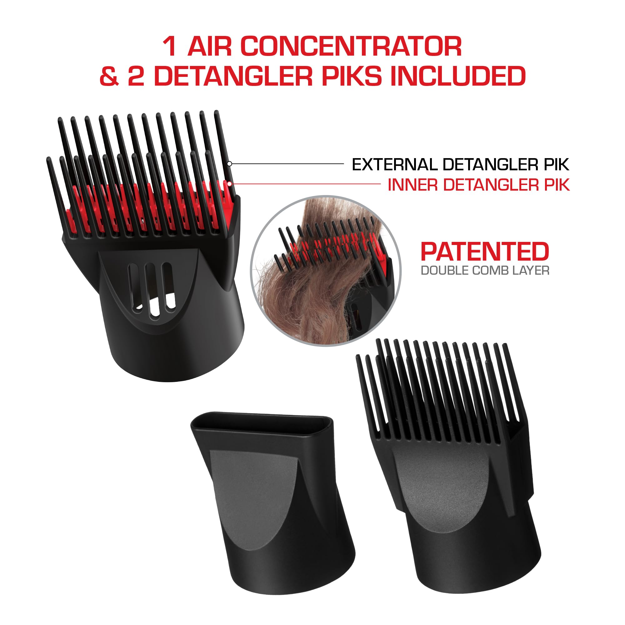 Red by Kiss 3 heat settings tailor drying to your hair type and vibe.