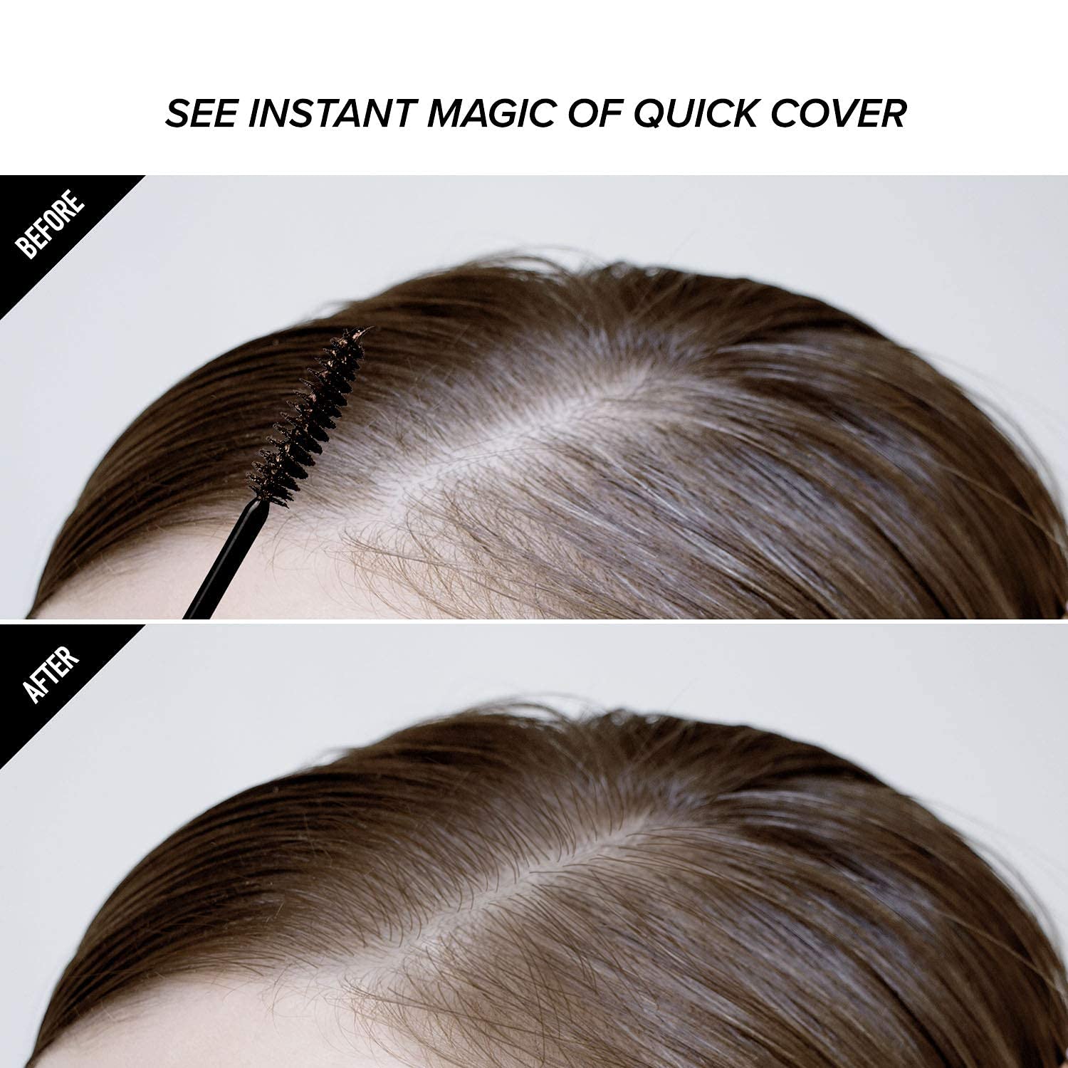 Red by Kiss Quick Cover Root Touch Up smudge-proof formula delivers long-lasting coverage