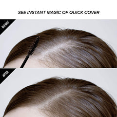 Red by Kiss Quick Cover Root Touch Up smudge-proof formula delivers long-lasting coverage