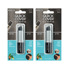 Red by Kiss Quick Cover Root Touch Up Stick close-up for precise, natural root concealment.