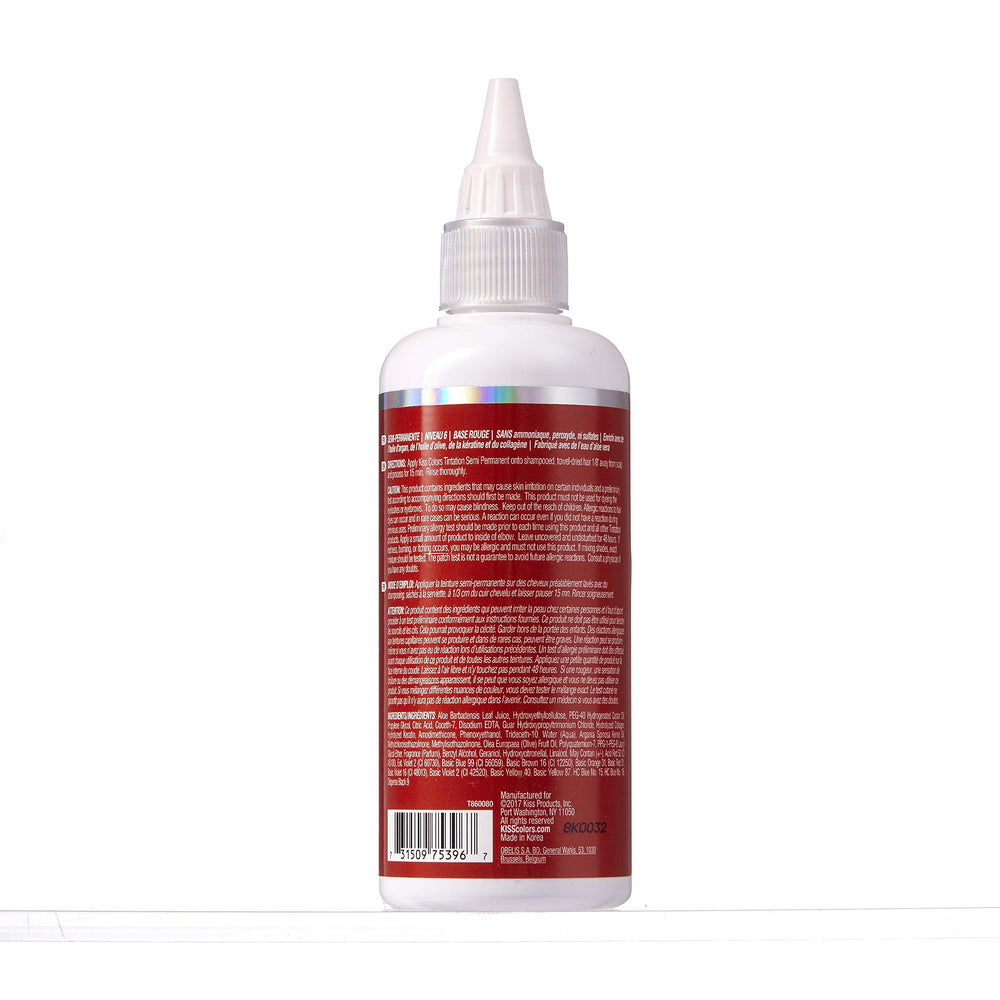 Red by Kiss Tintation Cajun Spice color swatches for bold shade ideas