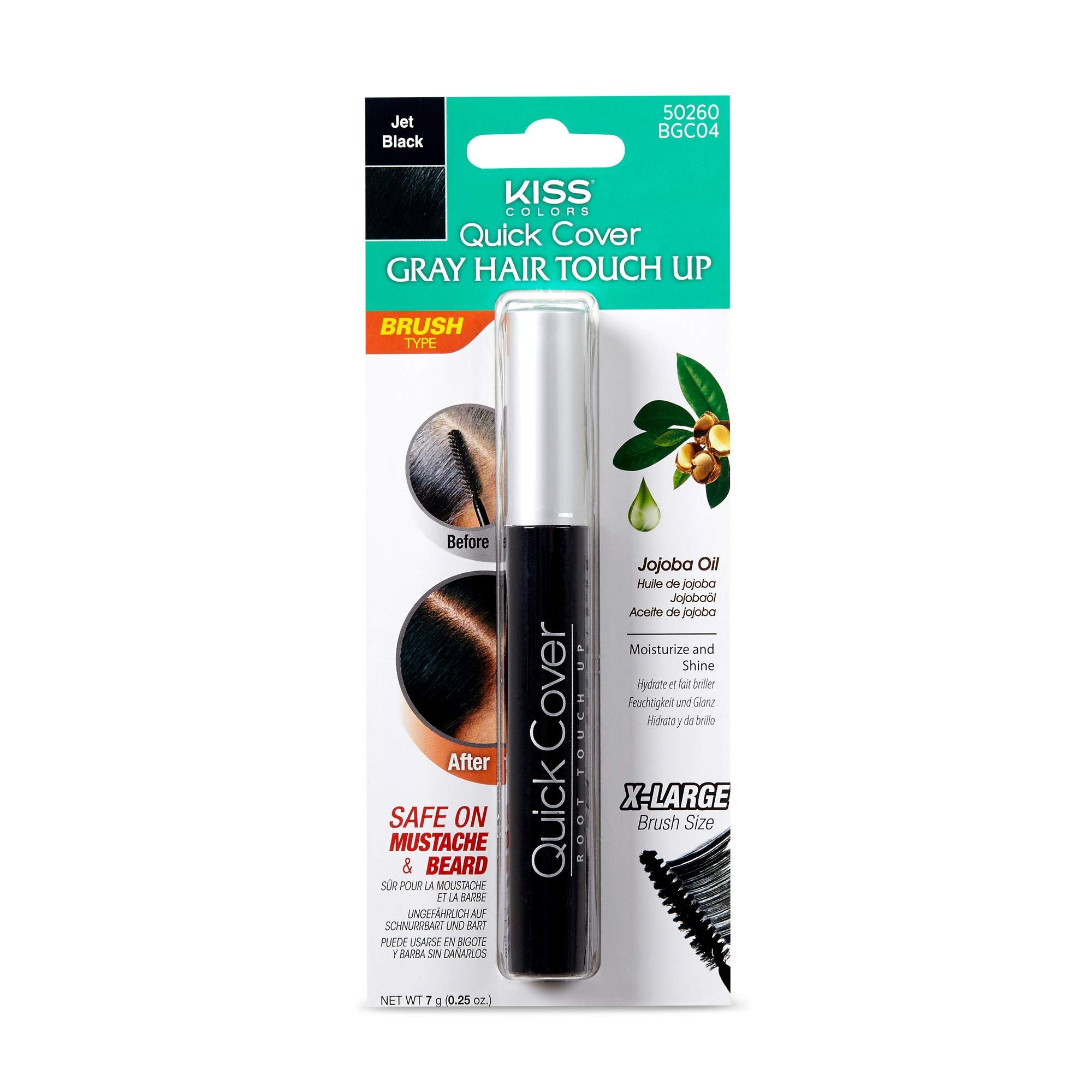 Red by Kiss Tintation color-change effect for bold temporary looks.