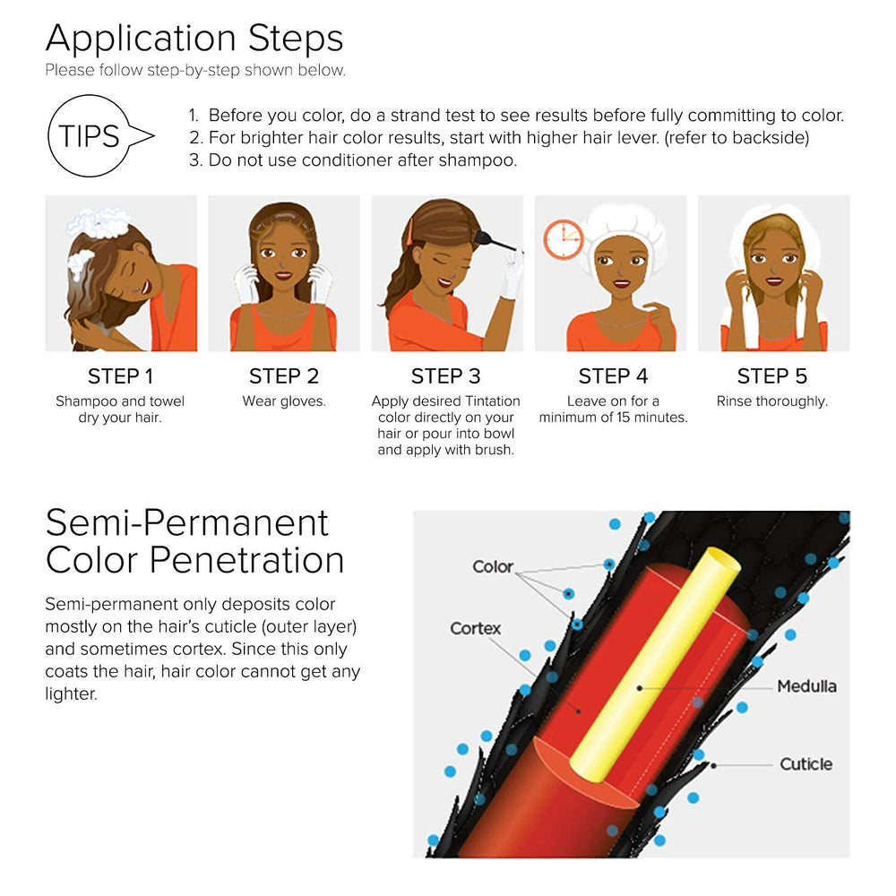 Red By Kiss Tintation ingredientes con Aloe Vera y aceites para cuidado