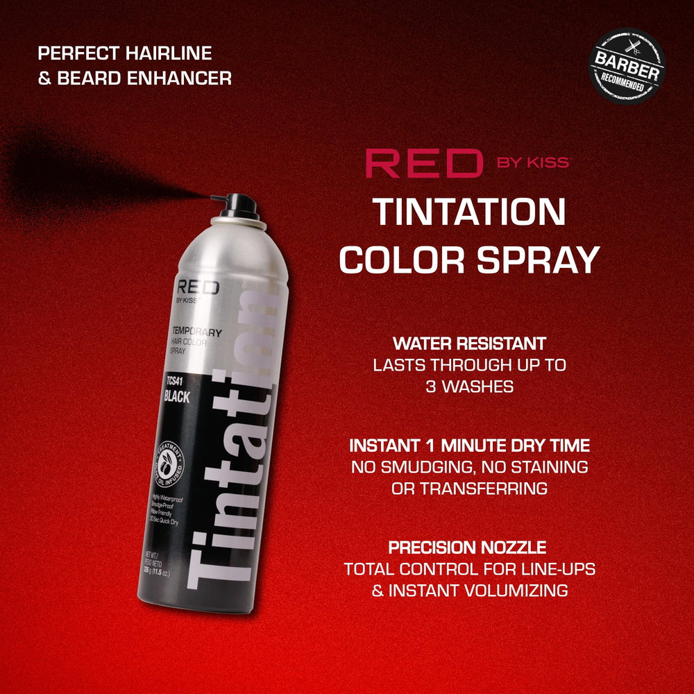 RED by Kiss Tintation precise nozzle enables mess-free root application.