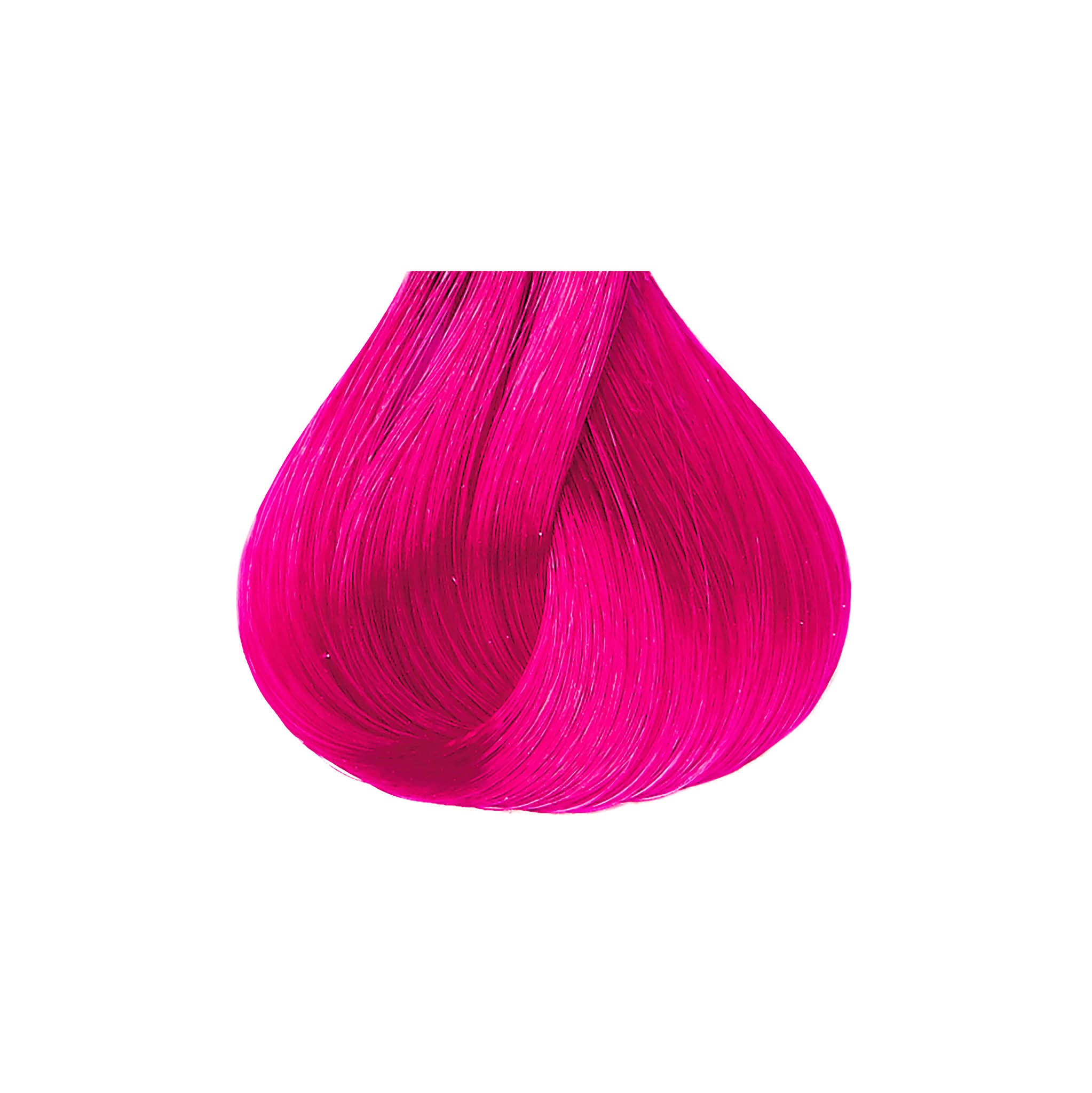 Red By Kiss Tintation resultado final Atomic Pink en cabello
