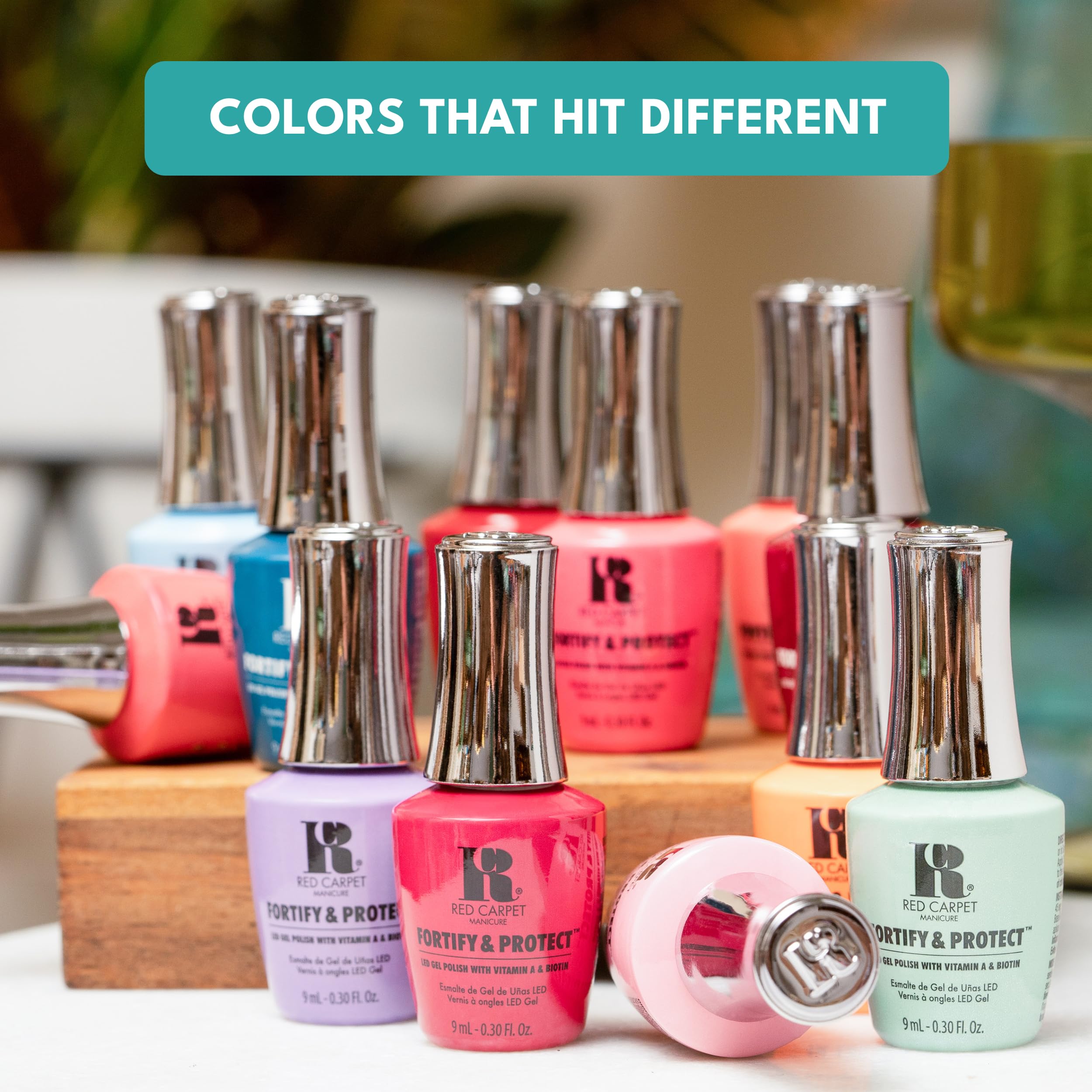 Red Carpet Manicure soak-off remover enabling gentle, simple removal