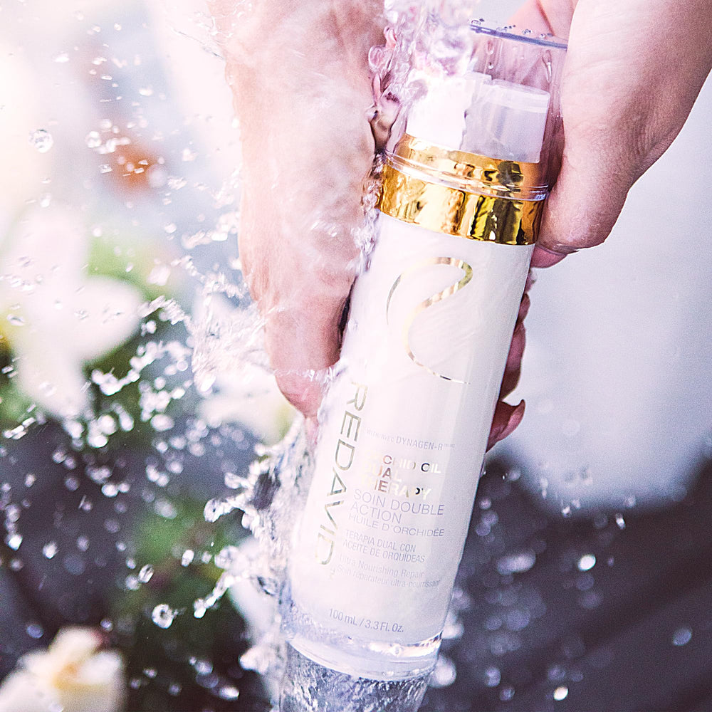 Redavid Orchid Oil Cymbidium orchid ingredient highlights natural care.