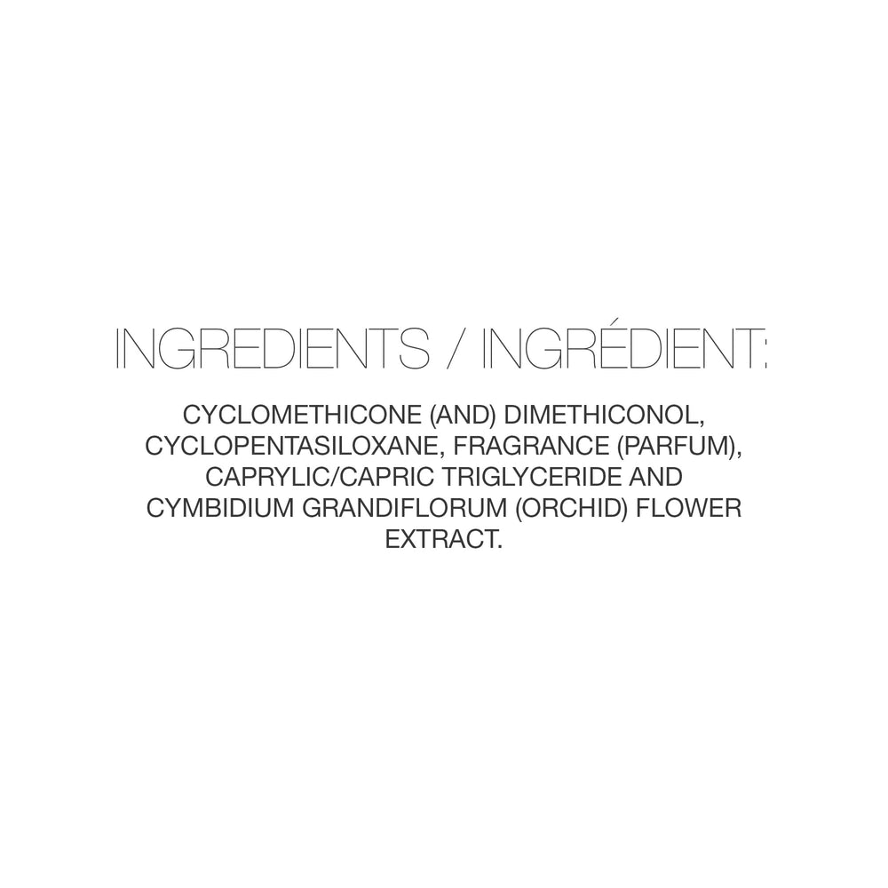 Redavid Orchid Oil ingredients highlight Cymbidium Orchid Complex for hydration
