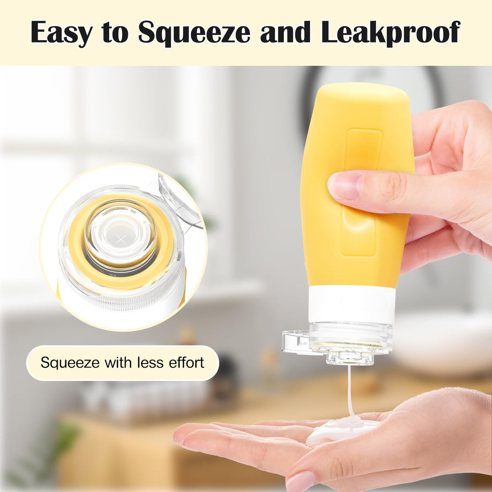 Redfly wide-opening bottles enable easy filling and refilling.