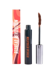 Redhead Revolution mascara brush designed for precise, clump-free application across lashes.