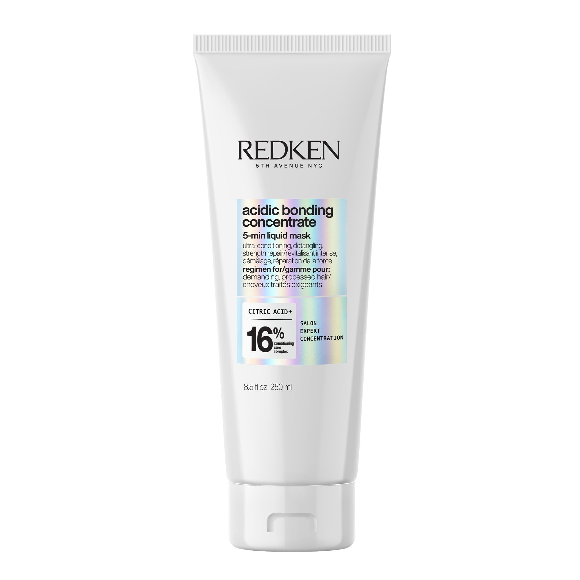 Redken front packaging showing product and brand for clear identification and trust