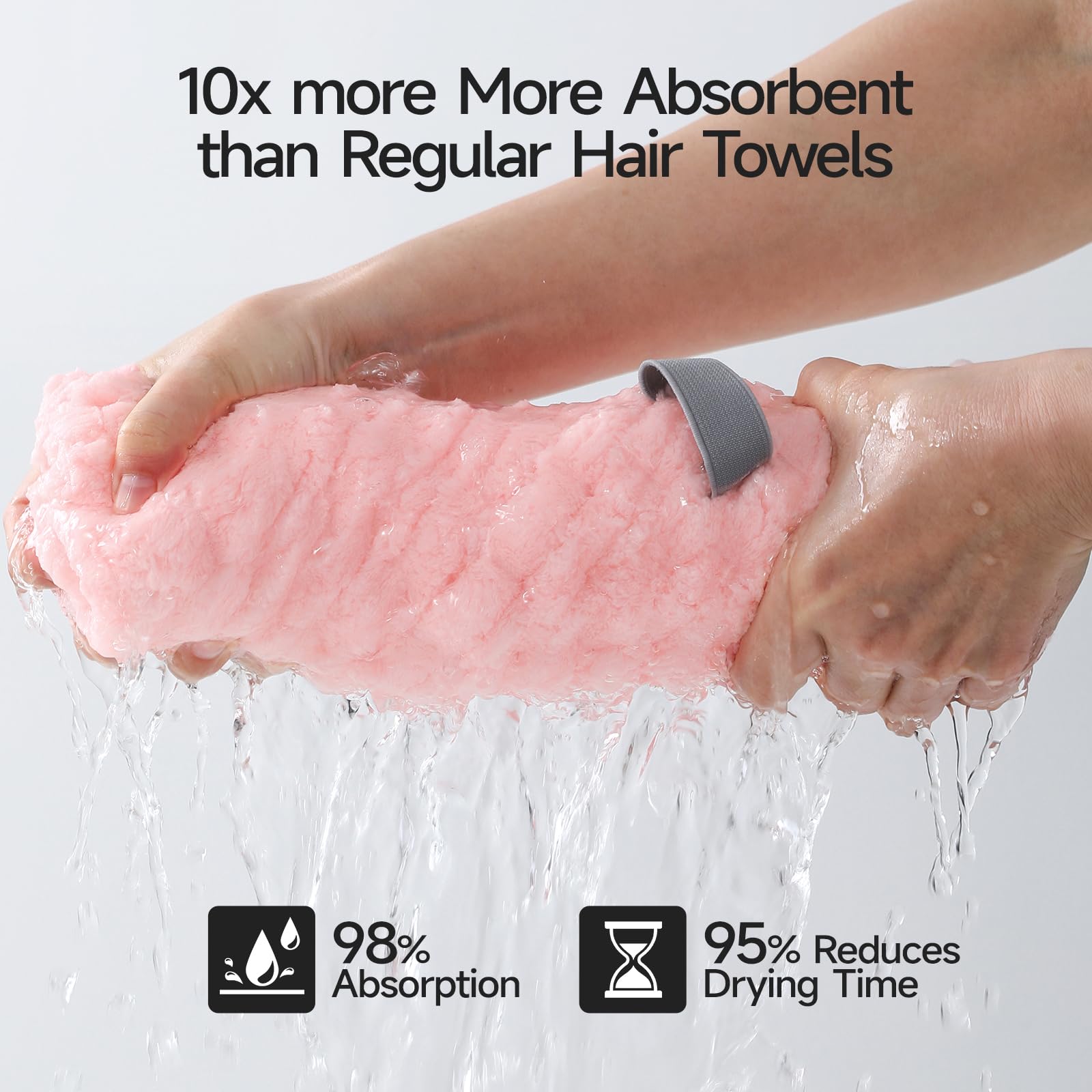 REDKISS hair towel multi-purpose towel for home, gym, and travel
