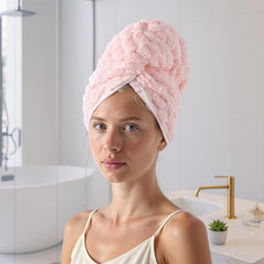 REDKISS cloud-surface microfiber towel highlights high absorbency for quicker drying