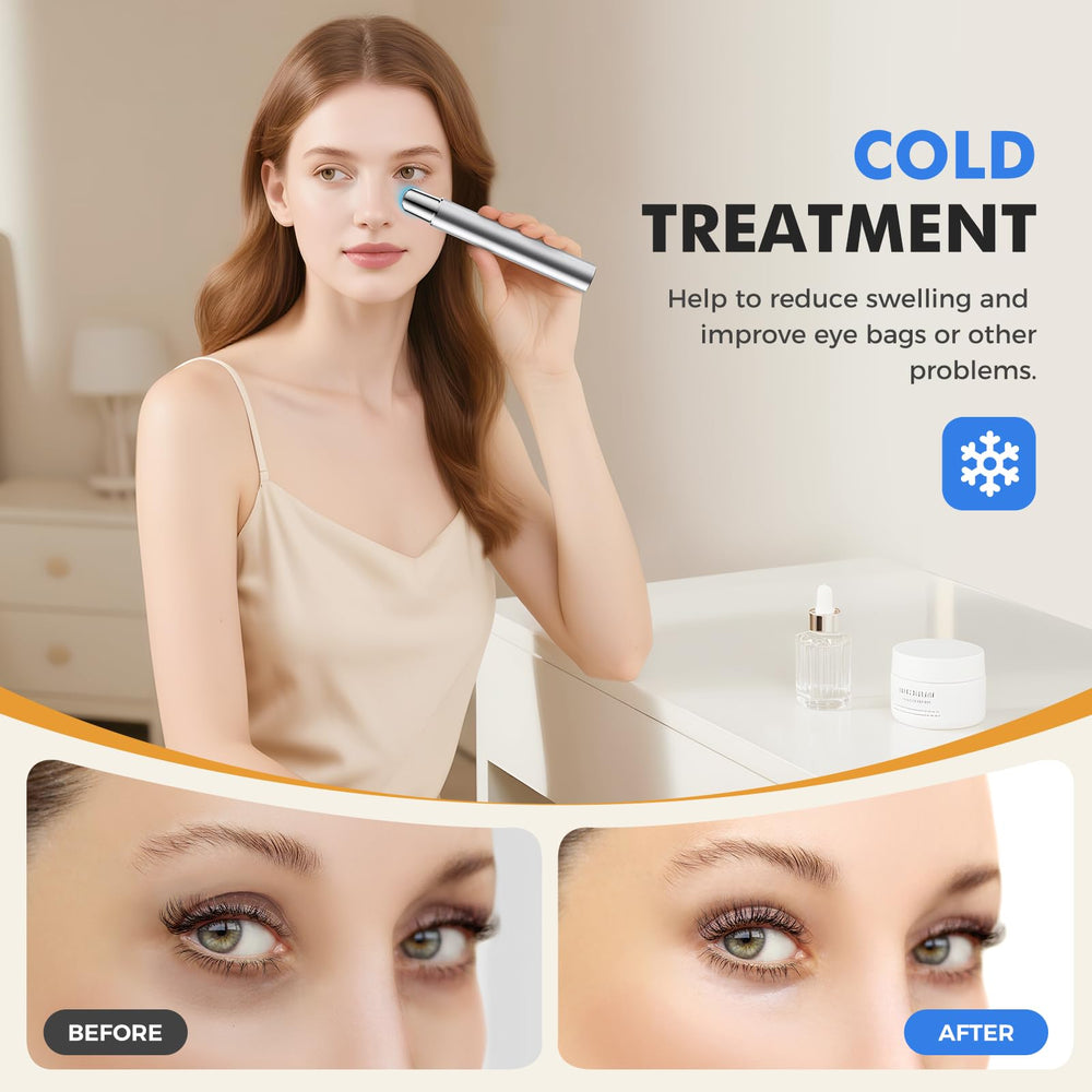 Redlook Depuffing Wand curved-tip design eases precise application.