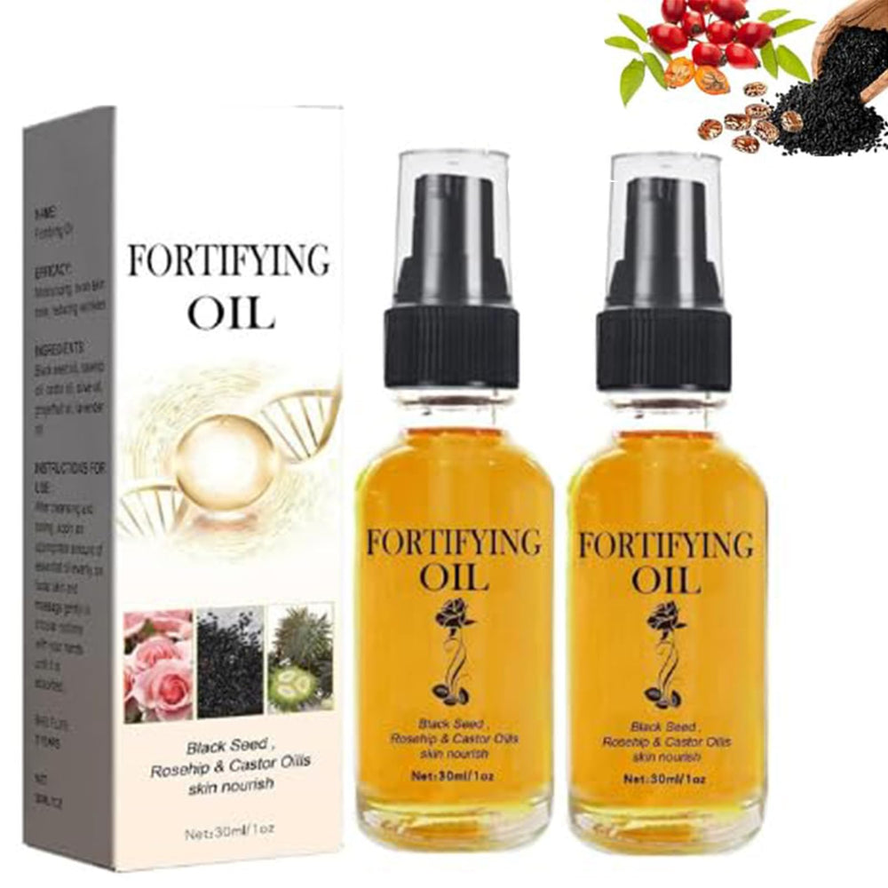 Rednow Lilinas Castor Oil Face Serum bottle on vanity for daily hydration