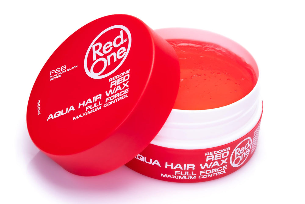 Redone Hair Wax Red non-sticky application bottle glides smoothly without heaviness.