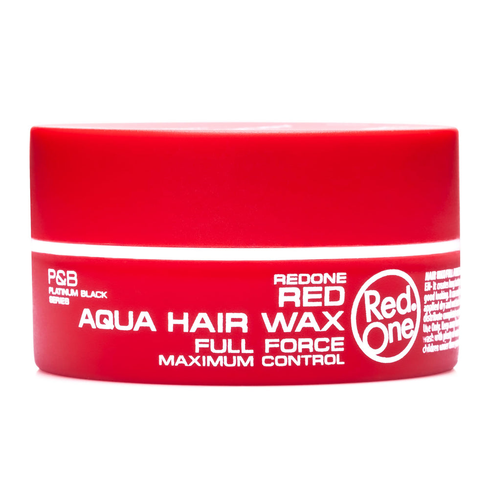 Redone Hair Wax Red value-pack bottle supports budget-friendly professional results at home and salon.