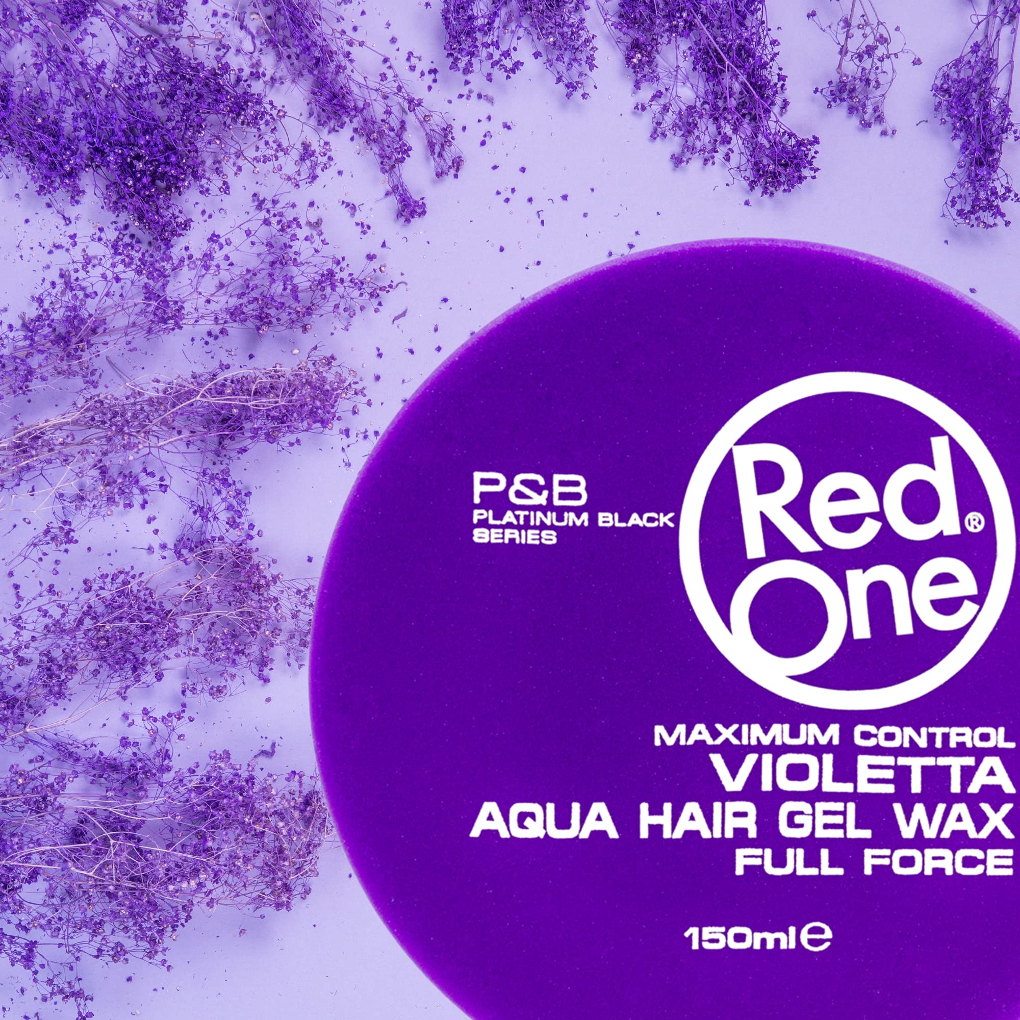 Redone Violetta wax delivers a glossy finish on hair without heaviness.