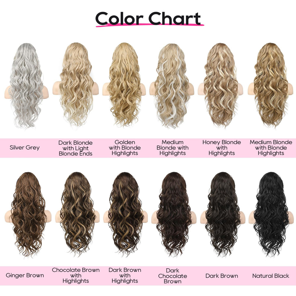 REECHO side view pony tail under sun highlights natural shine and seamless blend