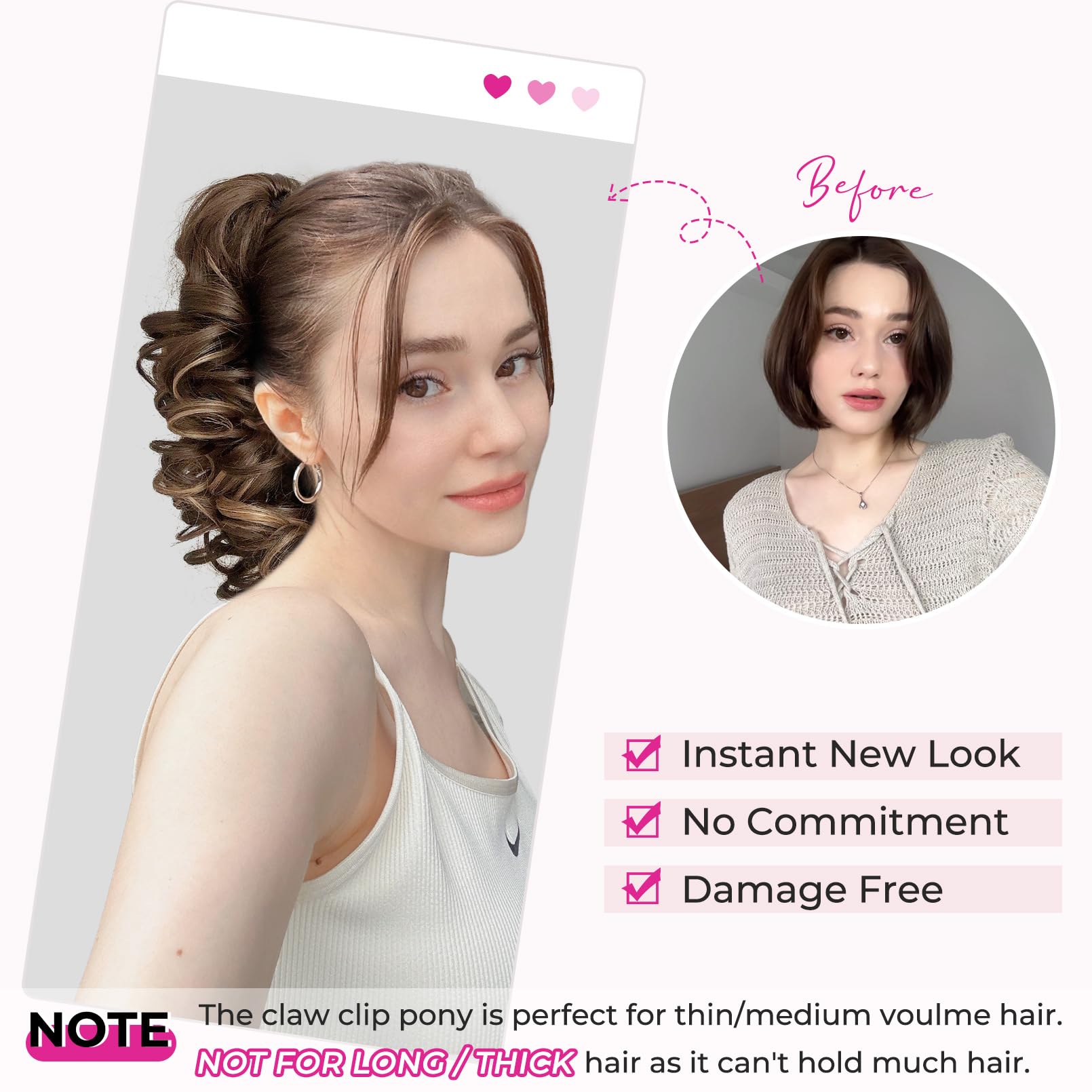 REECHO day-out styling shows versatile ponytail for a polished look