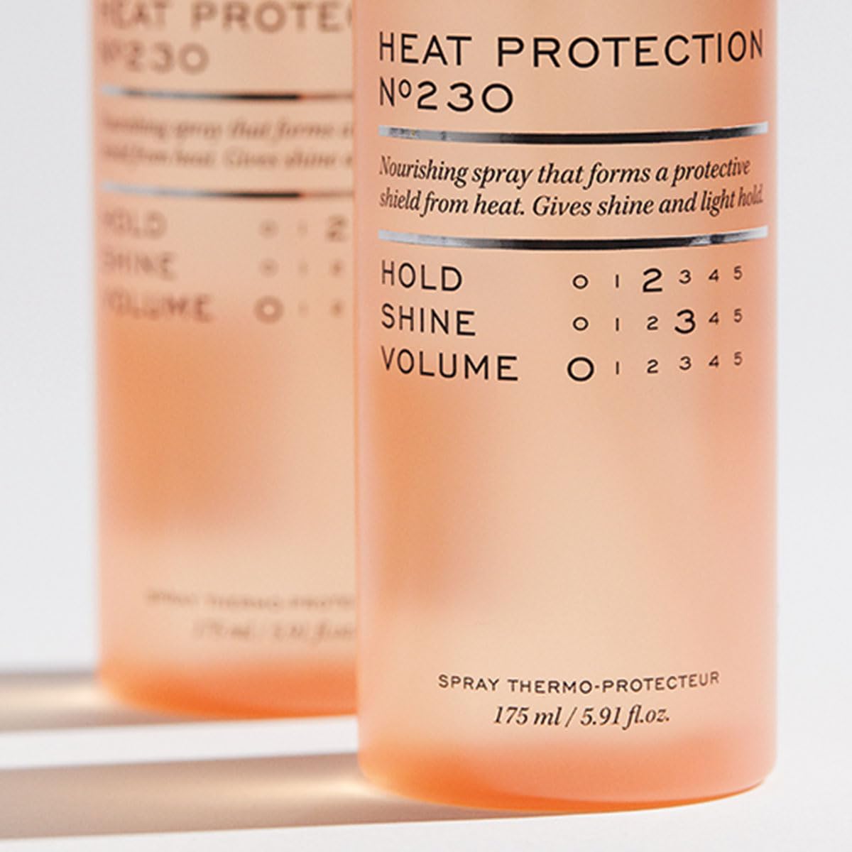 REF 230 Heat Protection Spray on damp hair ready for blow-dry styling