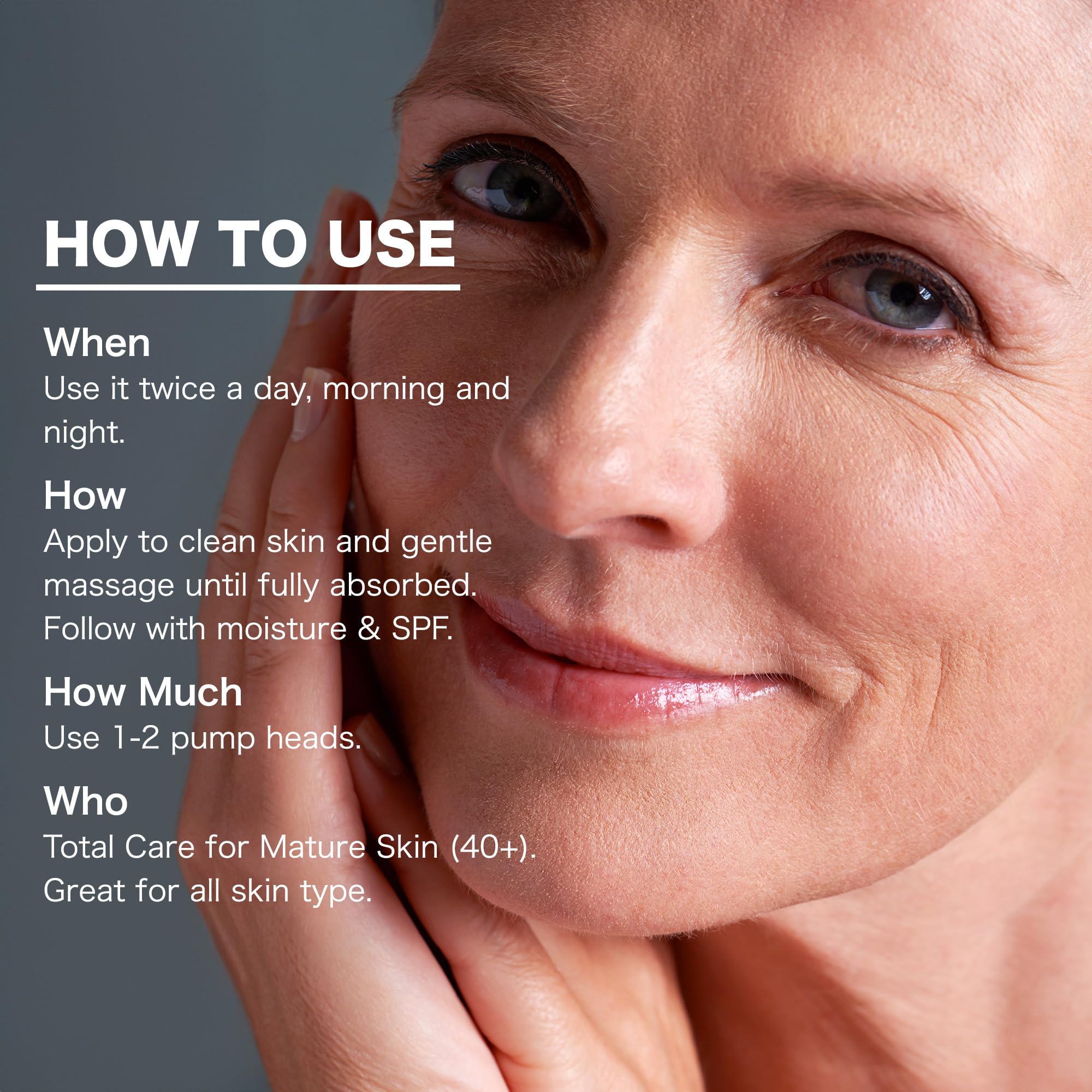 Refaflio Super Vitamin C Serum lifting effect visible on skin.