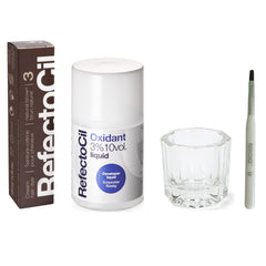 RefectoCil Natural Brown cream dye #3 for a natural brunette look