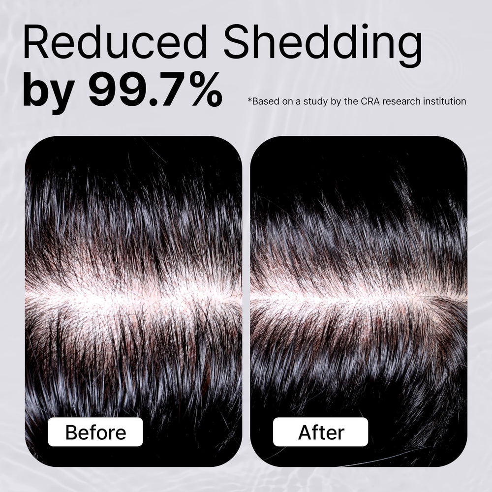 Refilled Booster Plus Moisture serum application shows quick-absorbing daily use.