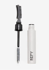 Refy Brow Sculpt bottle closeup highlighting the wax-gel hybrid for brow shaping.