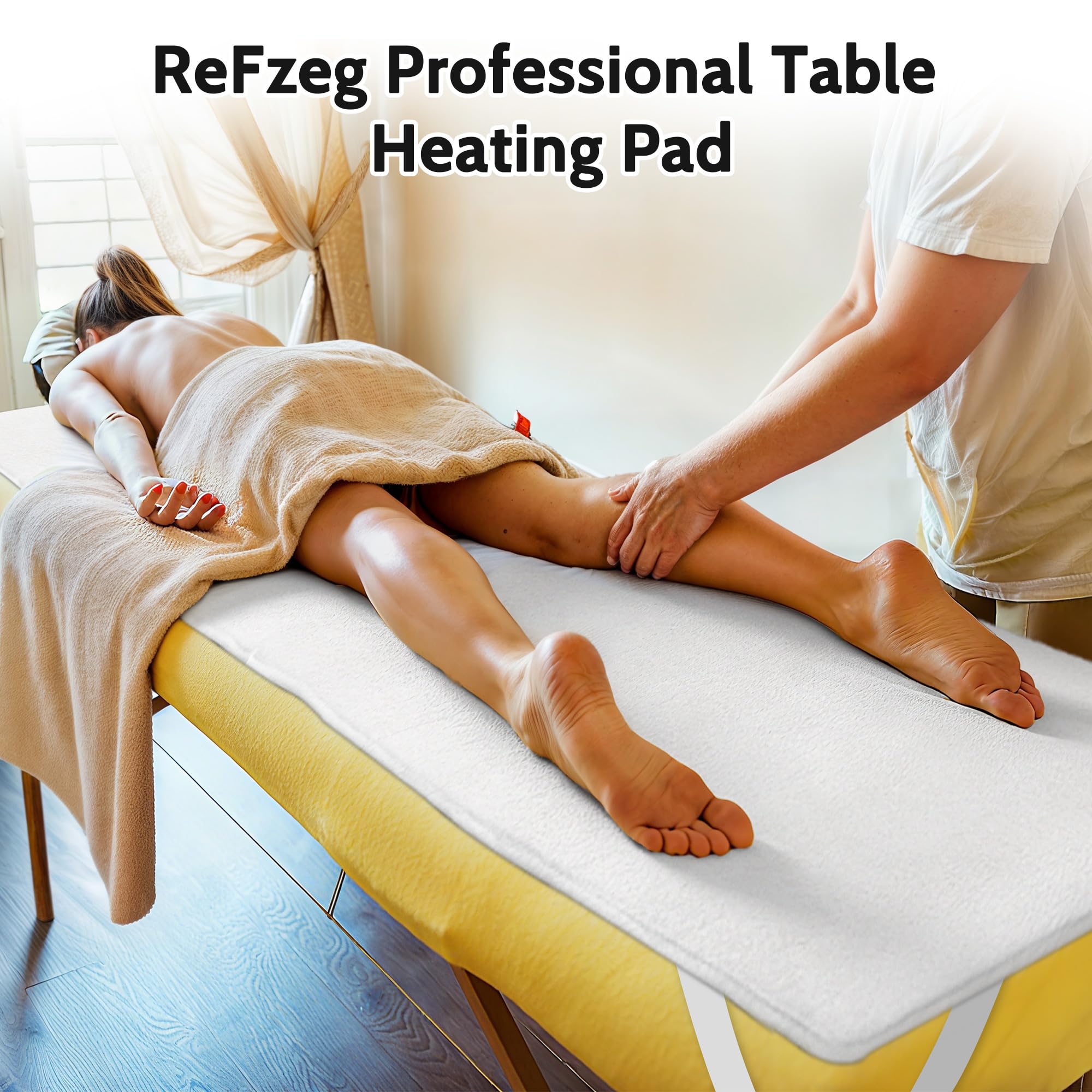 ReFzeg massage table warmer fits standard tables 30 by 71 inches