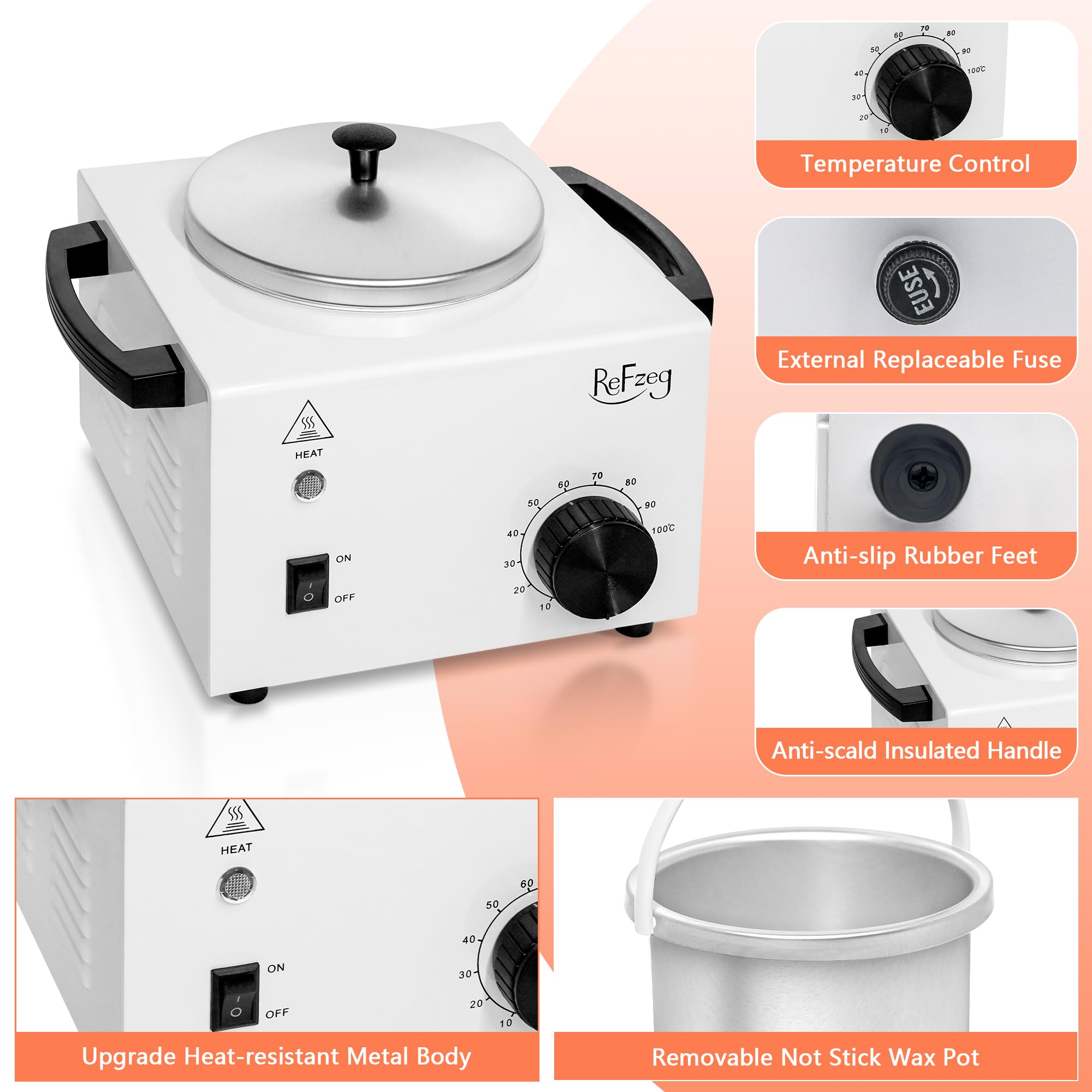 ReFzeg portable professional kit suitable for home or salon use