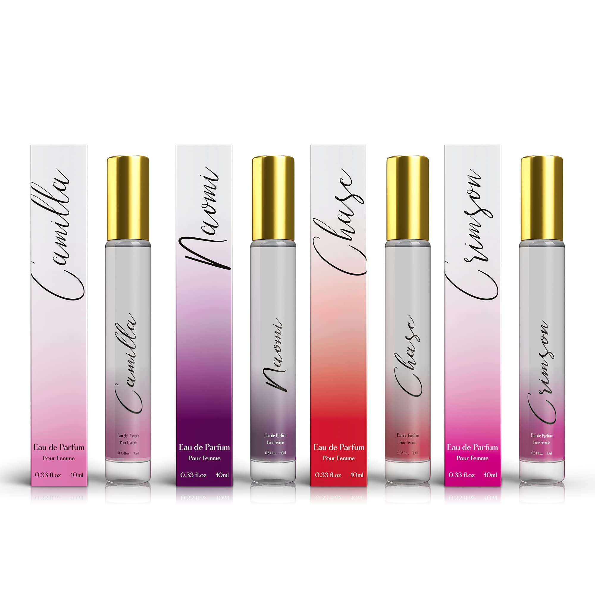 Regal Fragrances rollerball set four-scent pack for travel-friendly fragrance variety.