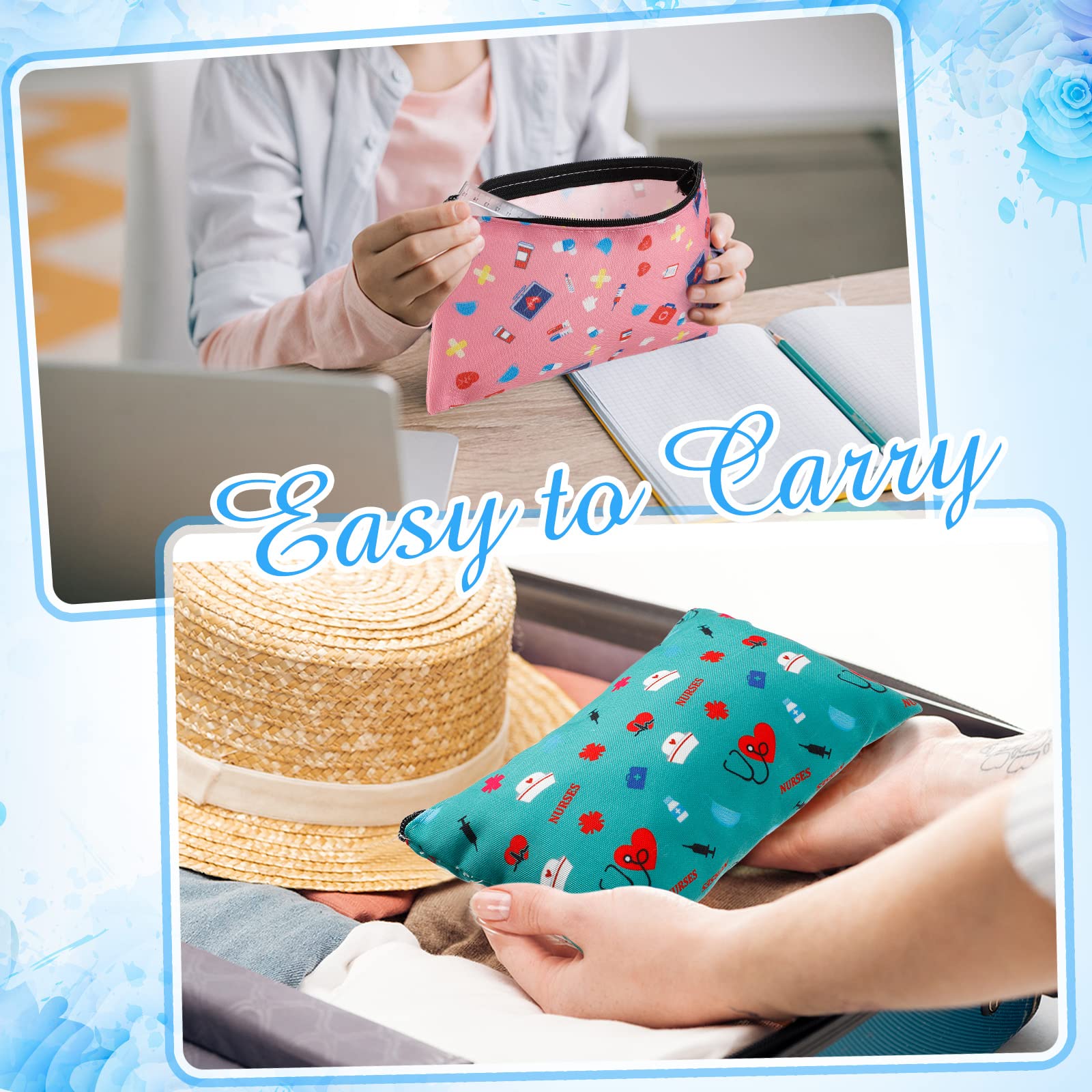 Reginary bag measures 18x11 cm, ideal for small essentials.