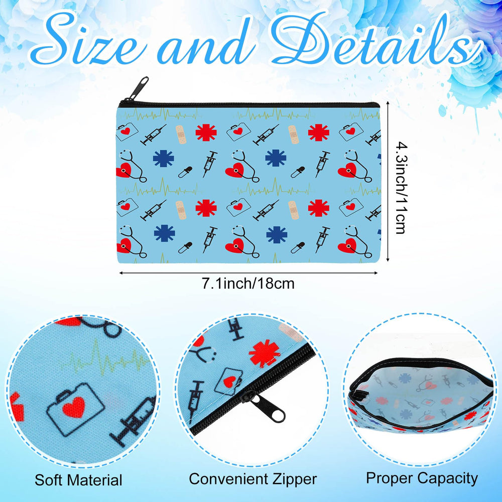 Reginary nurse cosmetic bag collection offers diverse styles to match outfits.