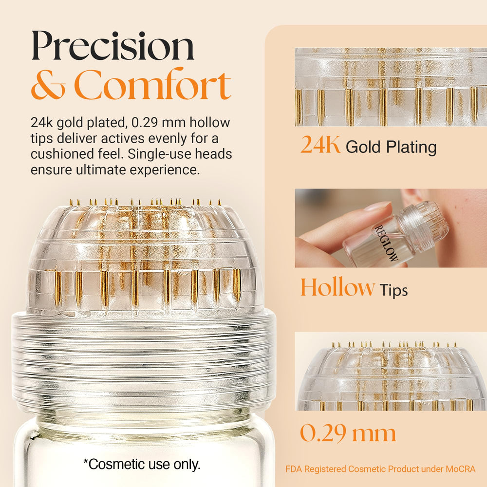 ReGlow at-home skincare ritual bundle suggests convenient, spa-like routines.