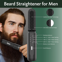 REHOYO temperature-settings offer customized heat for different beard types