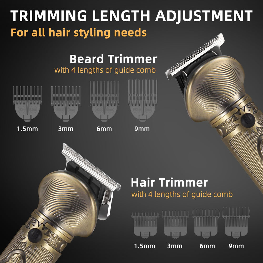 REHOYO cordless beard trimmer powered by 6200 RPM motor for smooth trims