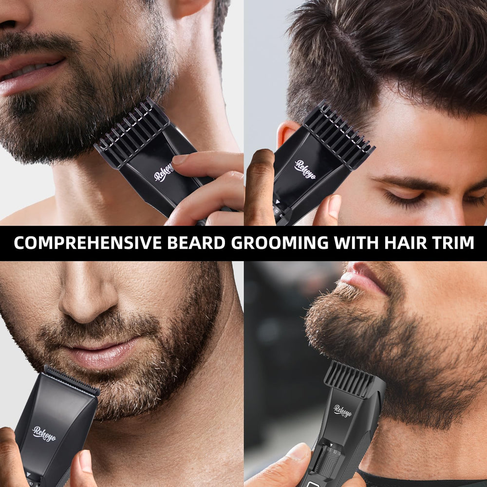 REHOYO BeardFix trimmer gift-ready box suits dad or him gifting occasions.