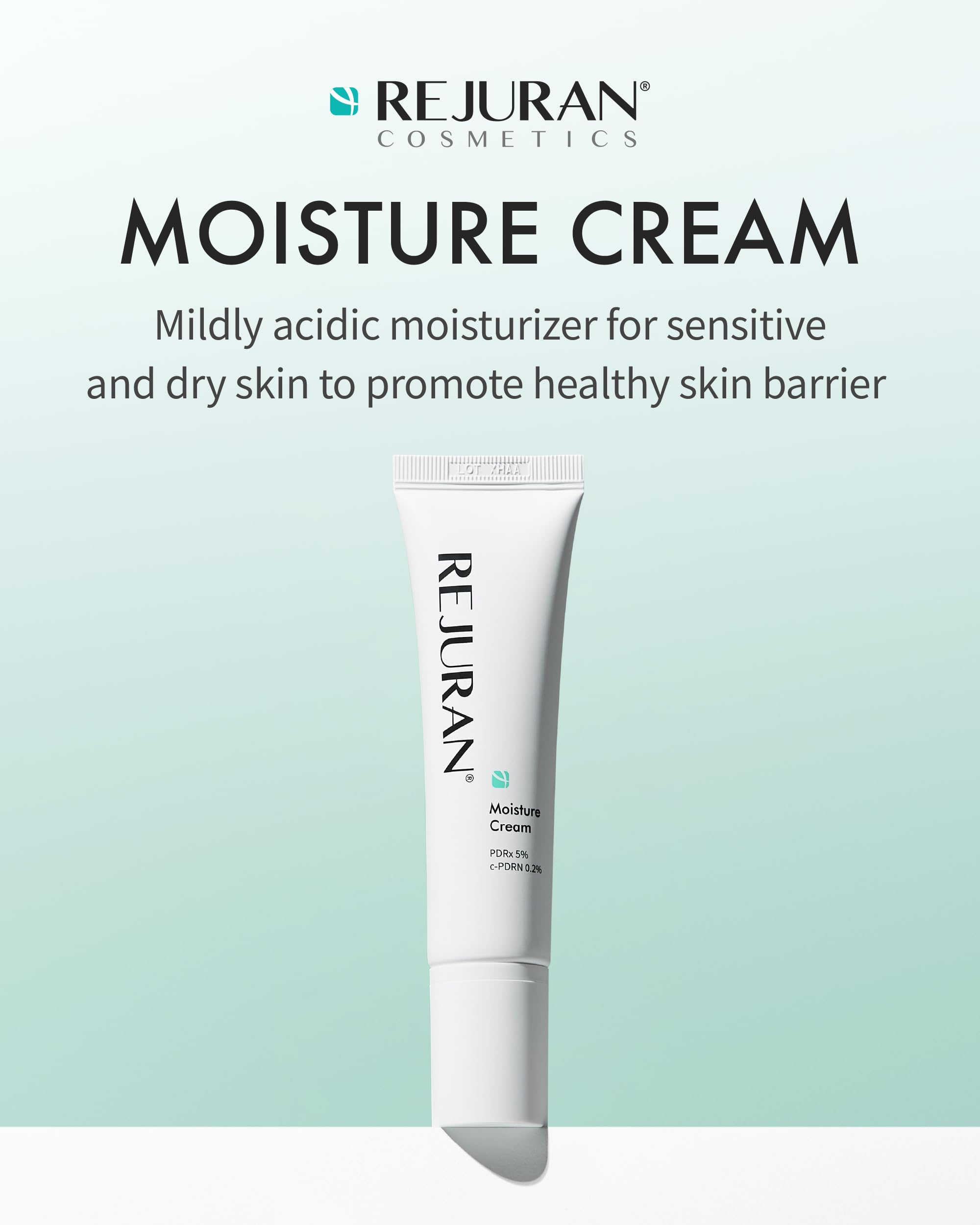 REJURAN Moisture Cream ceramides-rich formula emphasis on barrier repair