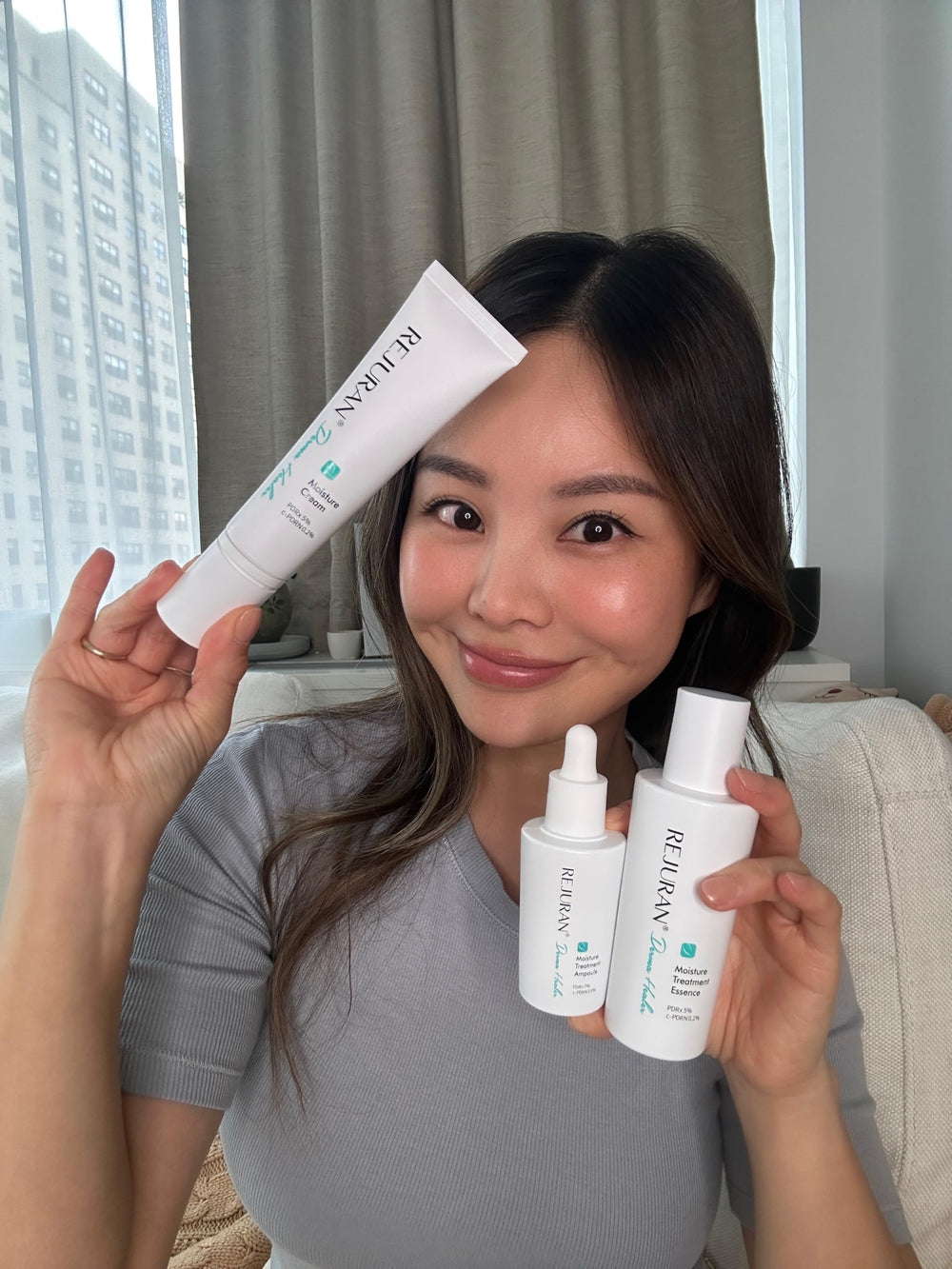 REJURAN Moisture Cream daily-use routine step image for skincare