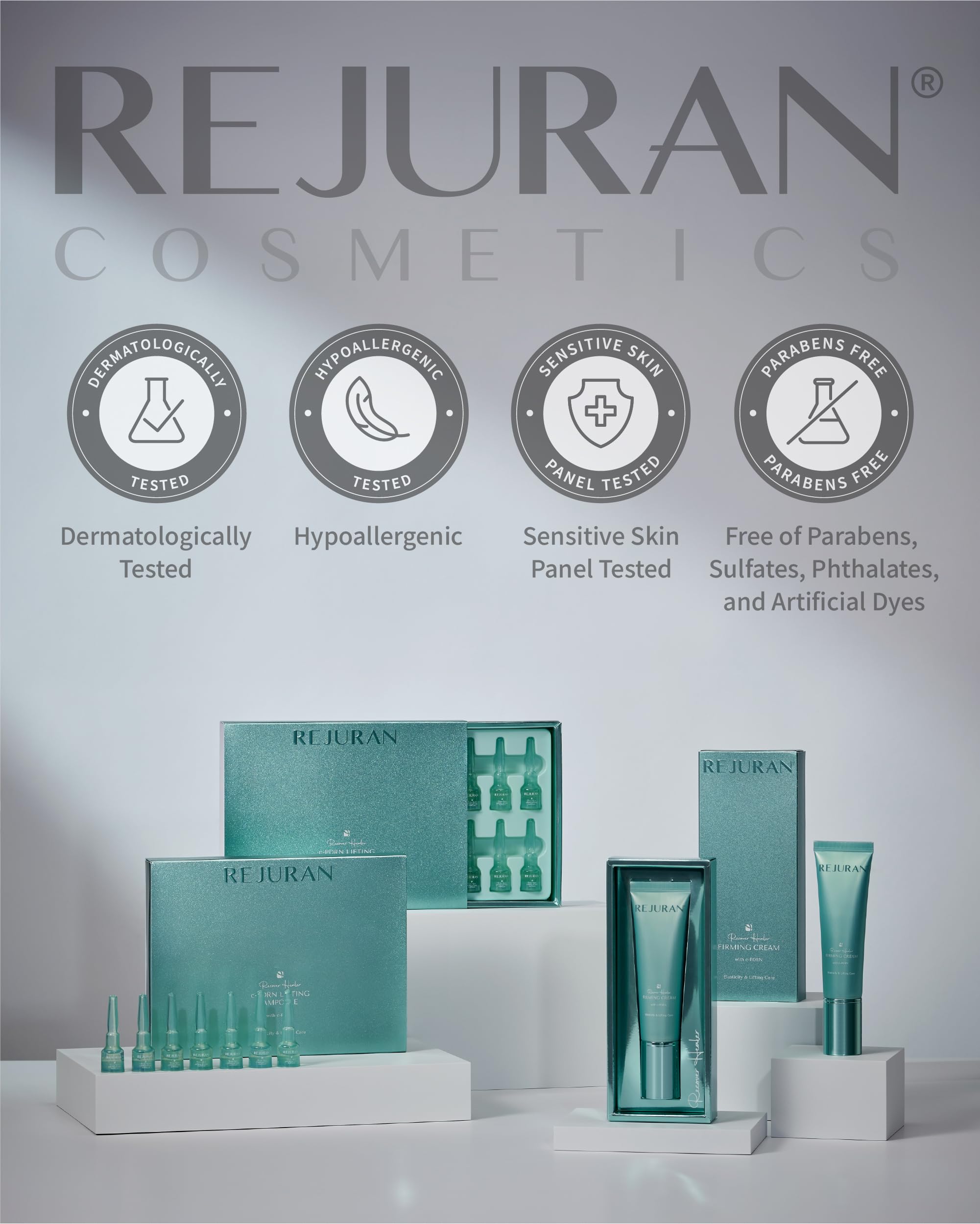REJURAN Recover c-PDRN 14-pack box emphasizing convenient daily-use regimen.