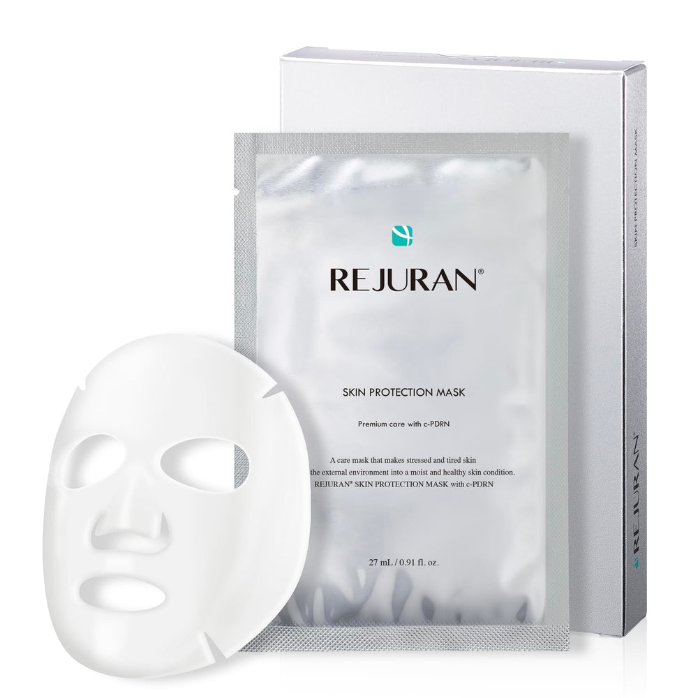 REJURAN Skin Protection Mask front package hydrates dry skin