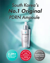 REJURAN Turnover Ampoule application-routine demonstrates simple skincare steps